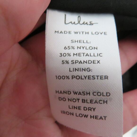 Lulus Womens Sz S Purple Metallic Party Babe One Shoulder Wrap Mini Dress - Picture 7 of 8